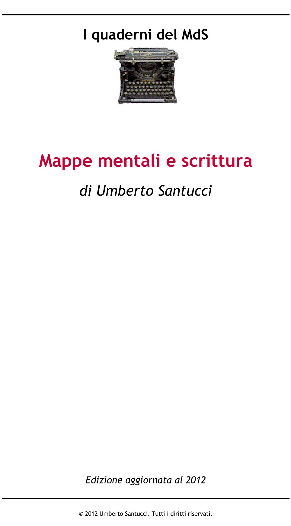 mappe e scrittura