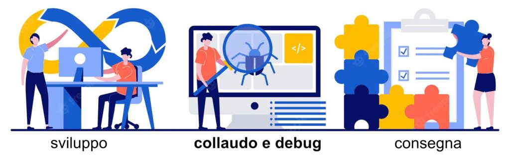 collaudo e debug