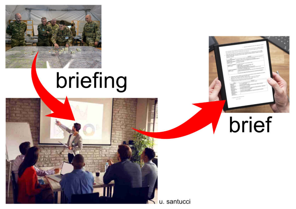 briefing