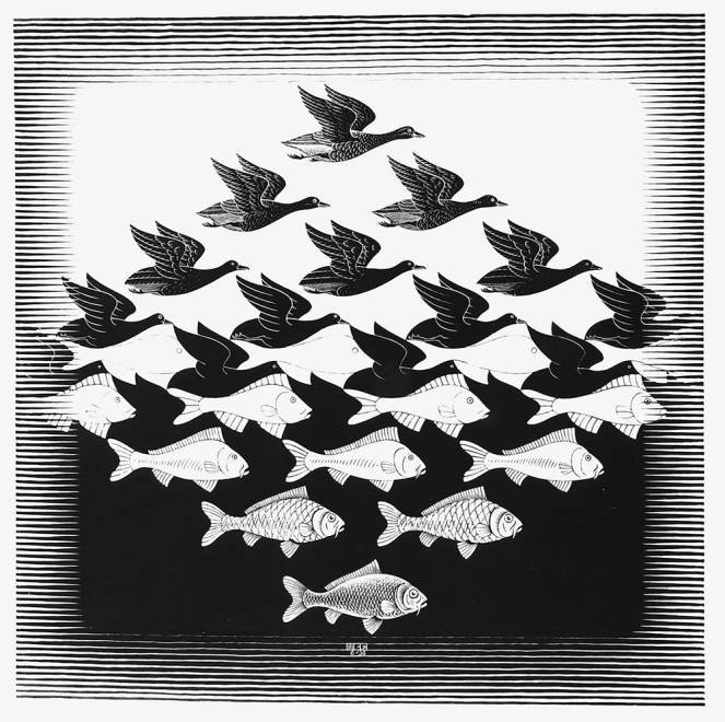 escher cielo e acqua