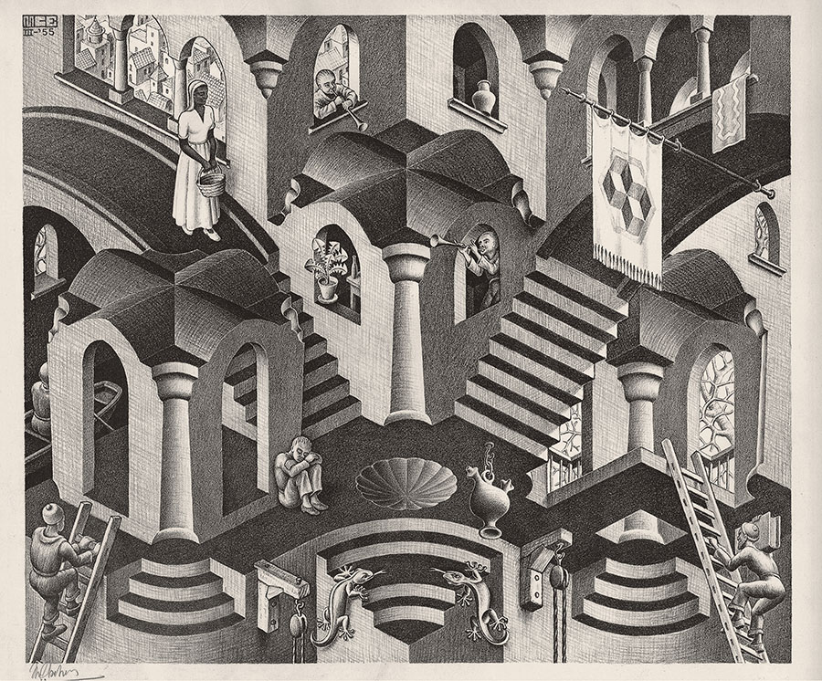 escher convesso e concavo