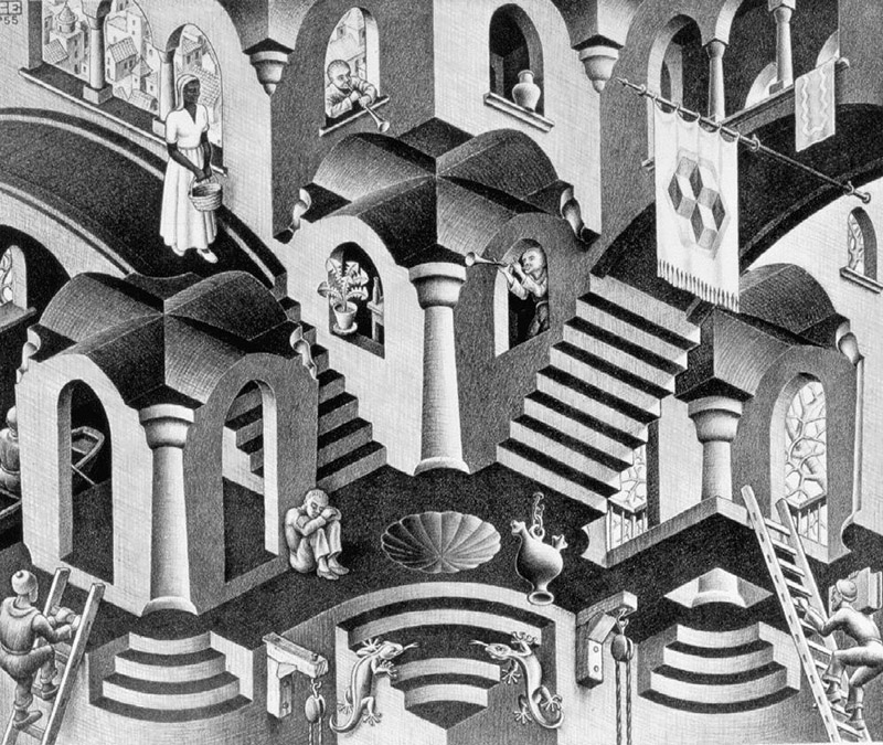 escher concavo convesso