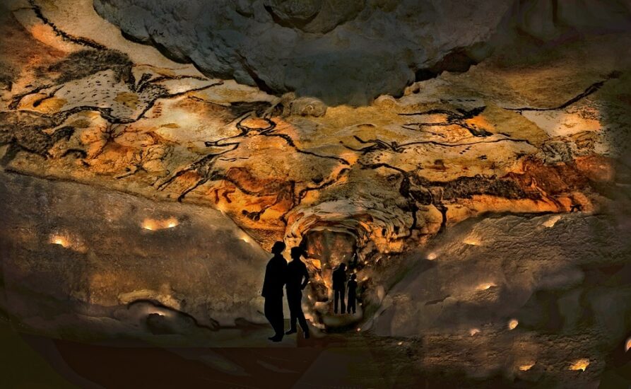pitture rupesztri nelle grotte di lascaux