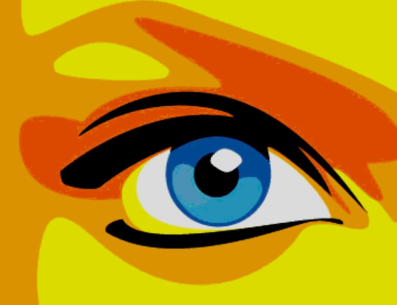 occhio stilizzato